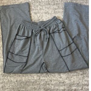 Gray Wide-Leg Pants NWT